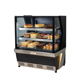 Vitrine Refrigerada Polar 1,50M Preto Linha 7 L7VR-1502 220v