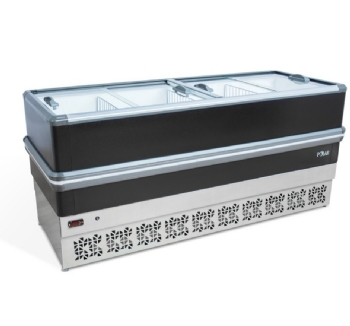 Ilha de Congelados Polar Dupla Ação Vidro Reto 2M LIGHT EICL 220V