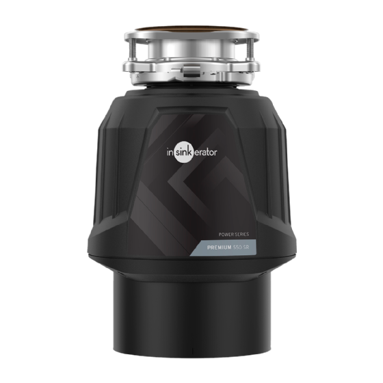 Triturador de Resíduos Alimentares Insinkerator PREMIUM 550 SR 0,55HP 127V