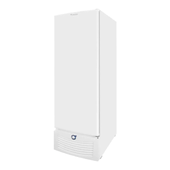 Freezer Vertical Tripla Ação 569 Litros Fricon Porta Cega Preto VCET569-127v