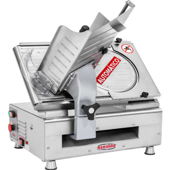 Cortador de Frios Automático Lâmina 30 Cm Inox Bermar BM18 NR PF - Bivolt