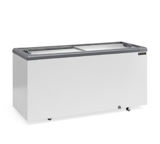 Freezer Horizontal Gelopar Tampa de Vidro 500L GHD-500 CZ 127v