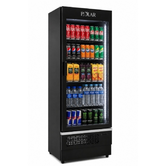 Expositor Refrigerado Visa Cooler Polar 405L All Black Infinite VISA 405 127v