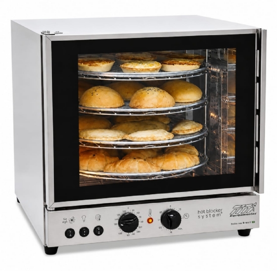 Forno Elétrico Rotativo Titã FGE RACK 4B 220v