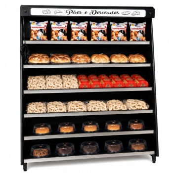Vitrine Natural de Padaria 1,90M Polar VASCAP-190