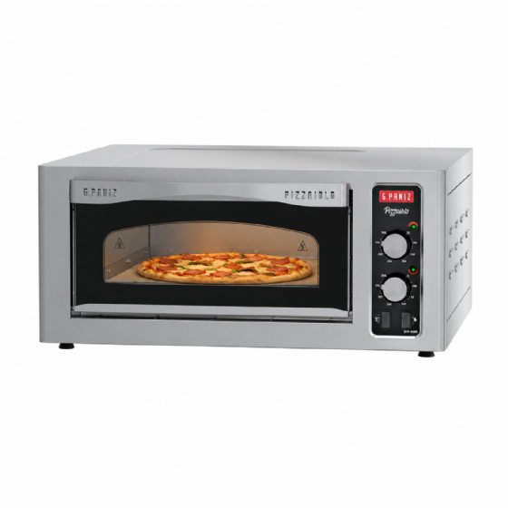 Forno Refratário Analógico Elétrico para Pizza Inox G.Paniz FPE-400A 220v