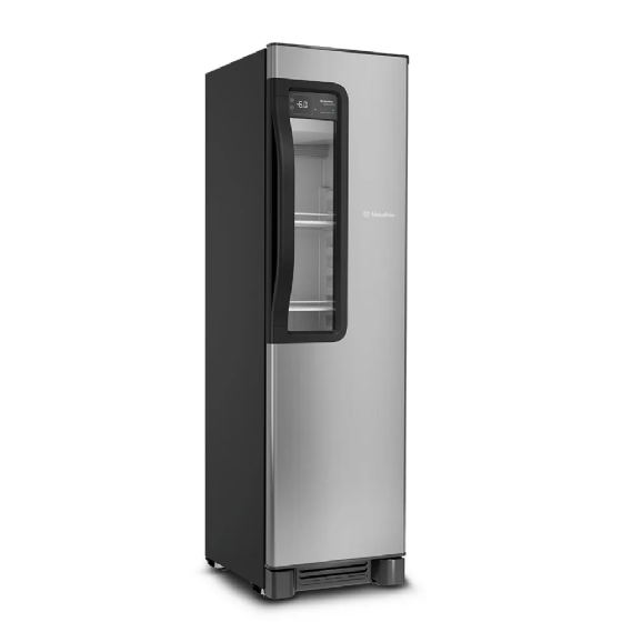 Cervejeira Metalfrio 336 Litros Com Visor Beer Maxx Inox VN28TP-127V