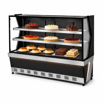 Vitrine Refrigerada Polar 1,50M Preto Linha 7 L7VR-1501 127v
