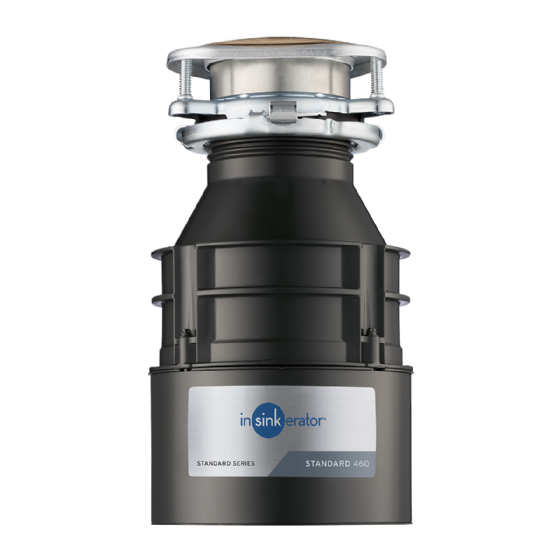 Triturador de Resíduos Alimentares Insinkerator STANDARD 460 0,55HP 127V