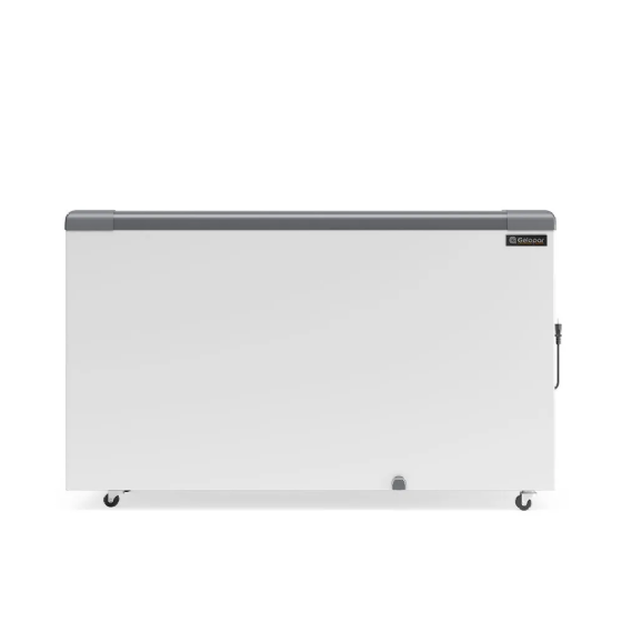 Freezer Horizontal Gelopar Tampa de Vidro 395L GHD-400 CZ 220v 50-60HZ