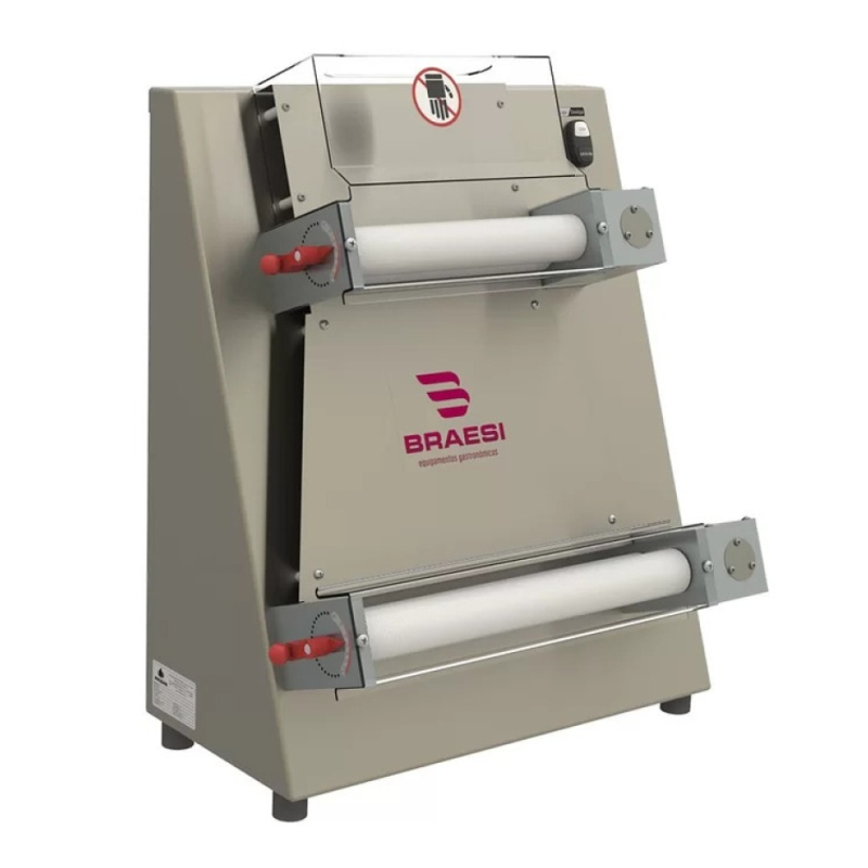Modeladora De Massa Para Pizza Inox 40Cm BMPZ-40 Braesi Bivolt