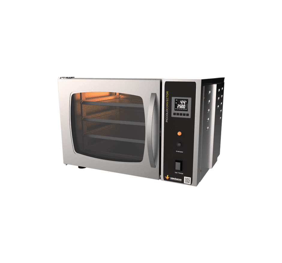 Forno Convector Piccolo Elétrico Monofásico Com Vapor Venâncio FC4EMV-220v