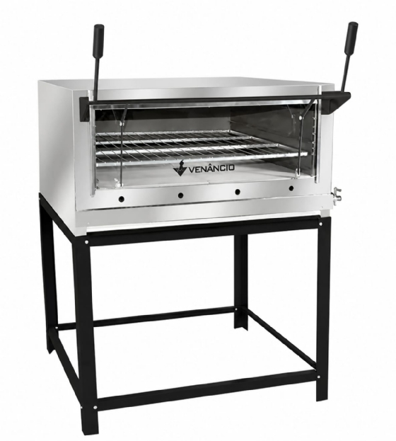 Forno Industrial a Gás Inox FIRI90 Roma Venâncio