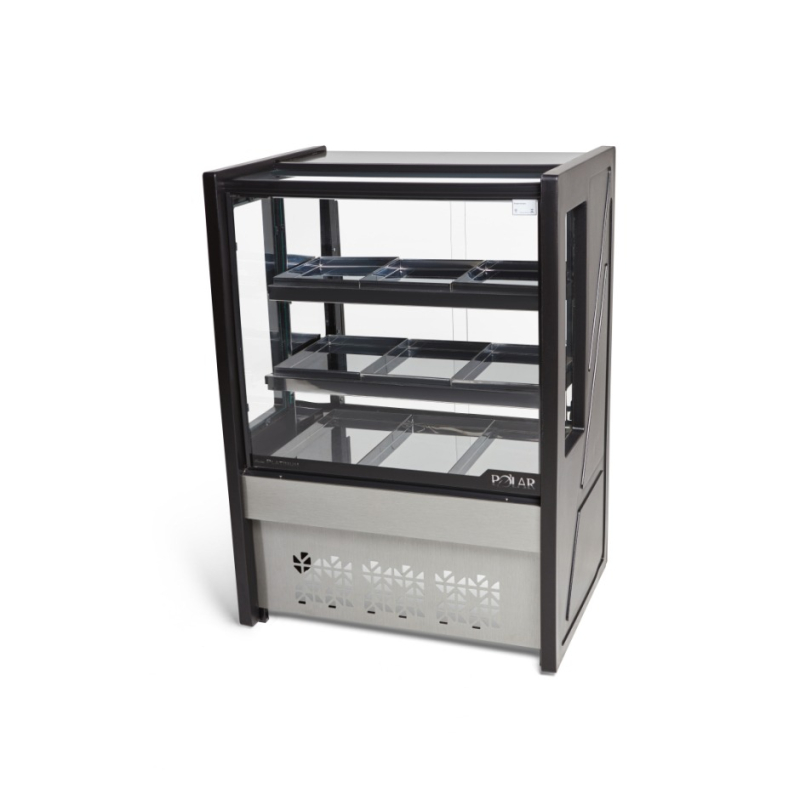 Balcão Estufa 0,80M Polar Preto Platinum PVE 127V