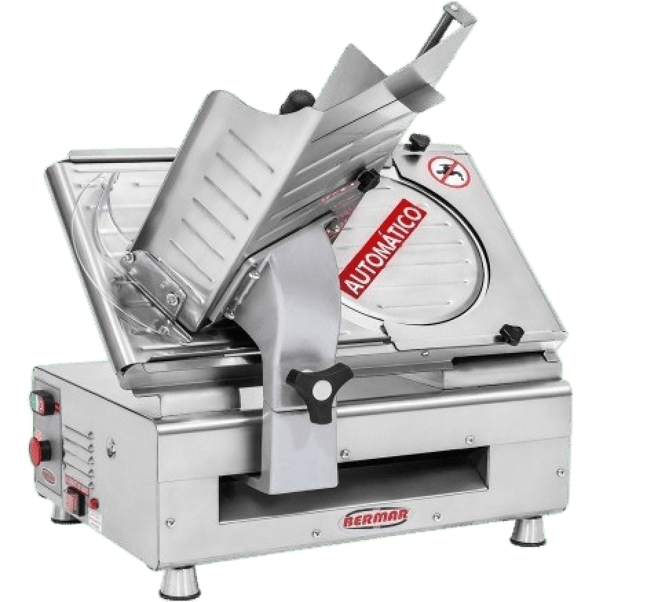 Cortador de Frios Automático Lâmina 30 Cm Inox Bermar BM18 NR PF - Bivolt