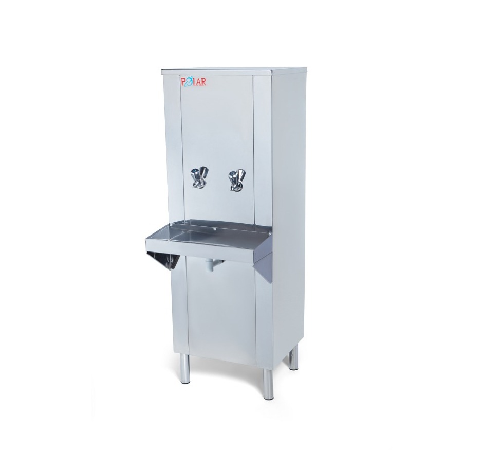 Bebedouro Industrial Polar 20 litros 2 torneiras Inox RESFI-202-220v
