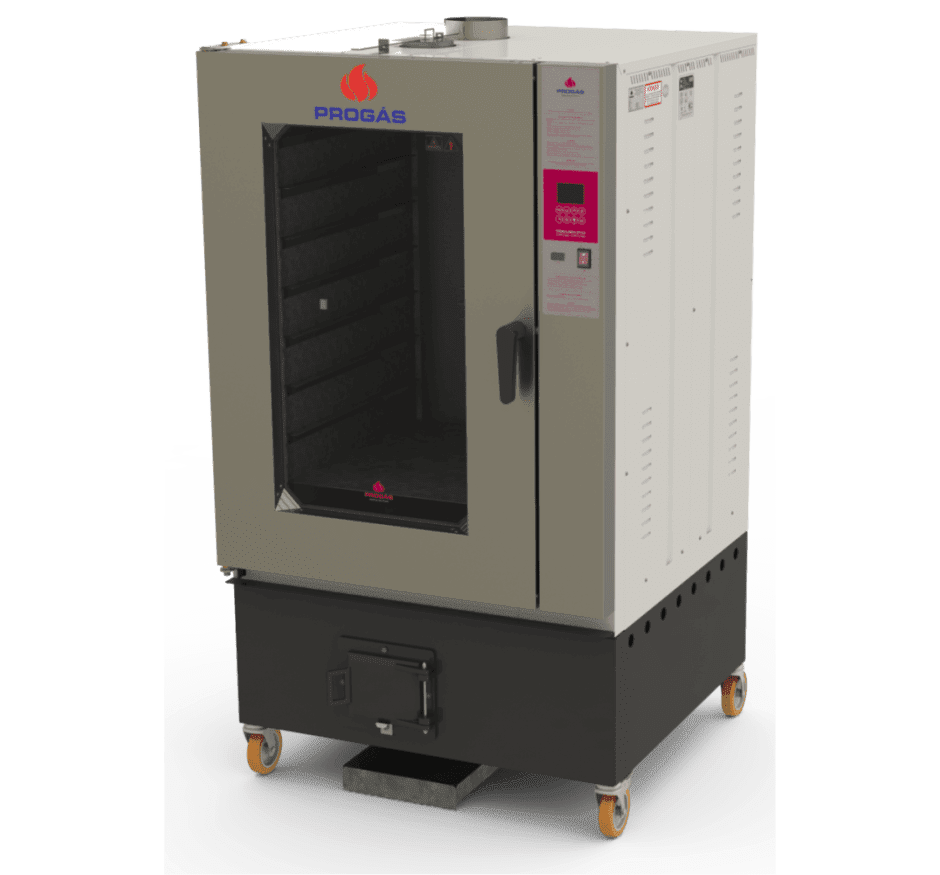 Forno Turbo A Lenha Progás 10 Esteiras PRTLF-1000 ST - Bivolt