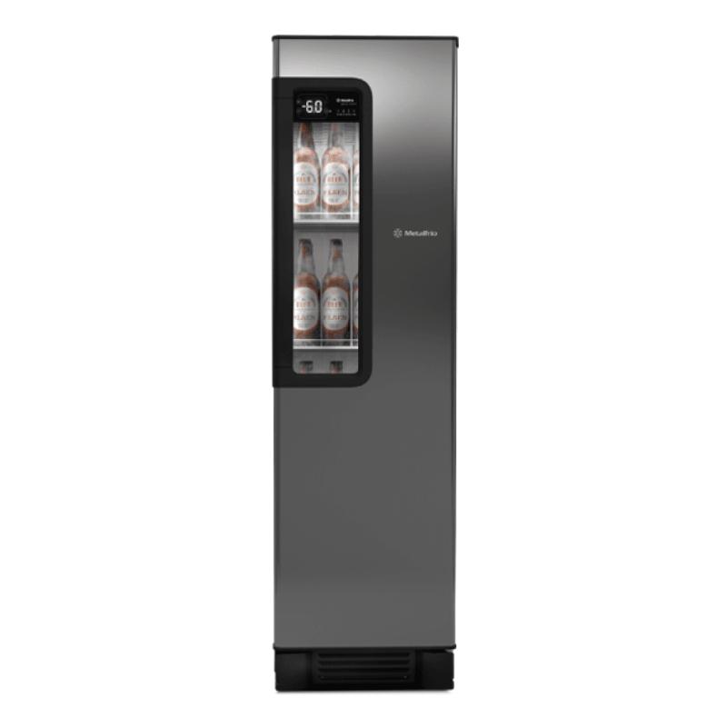 Cervejeira Metalfrio 324 Litros Com Visor Beer Maxx Inox VN28TP-220v