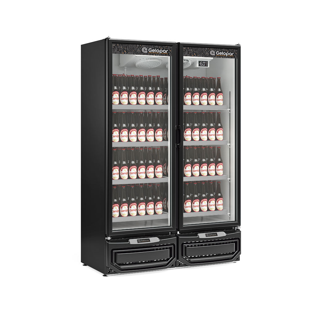 Refrigerador Expositor Vertical 957 Litros Gelopar GCBC-950/PR-220v