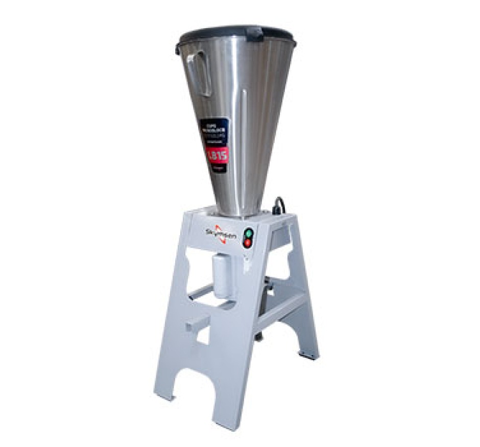 Liquidificador Comercial Basculante Skymsen Inox Copo Monobloco 15 Litros LB-15-220v