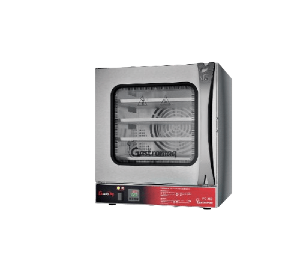 Forno Elétrico Convector GastroChef Digital Gastromaq Com 04 Assadeiras Inox Monofásico FC35D-220v