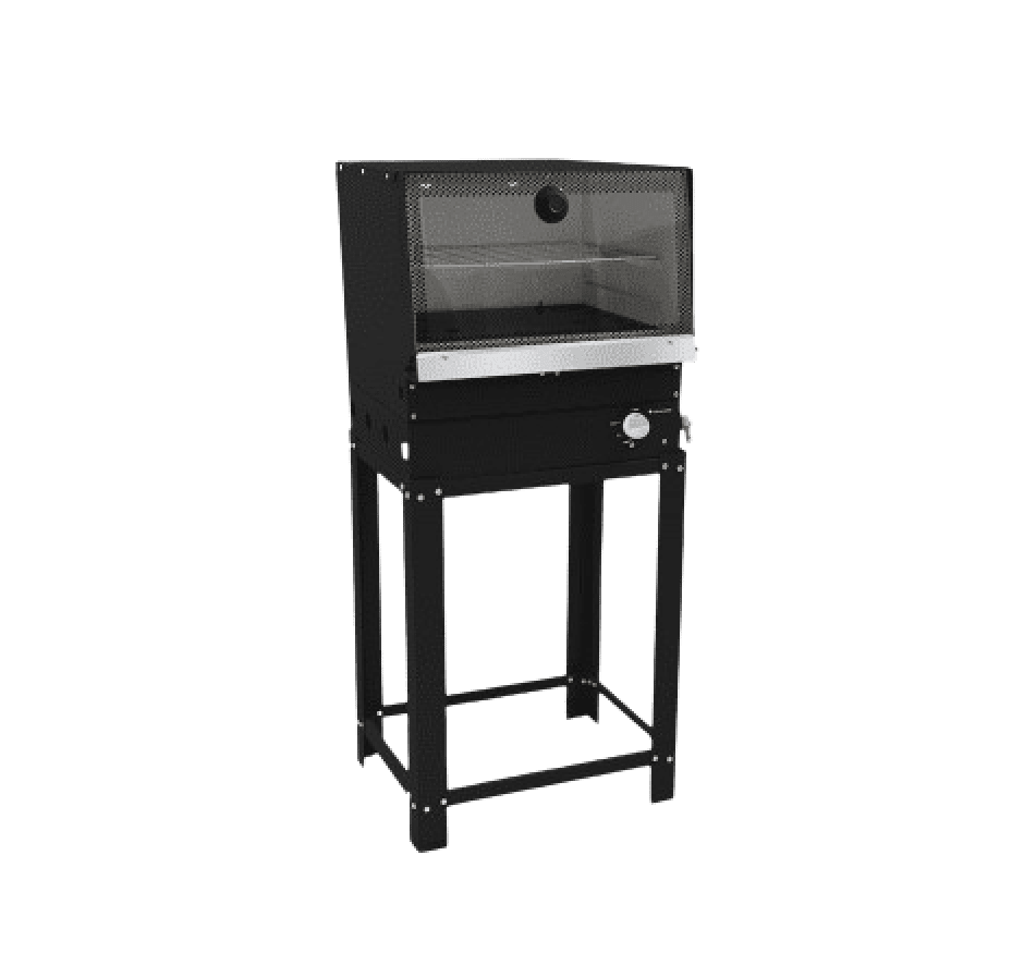 Forno a Gás Itália Junior Com Pé Venâncio Porta de Vidro-F50P