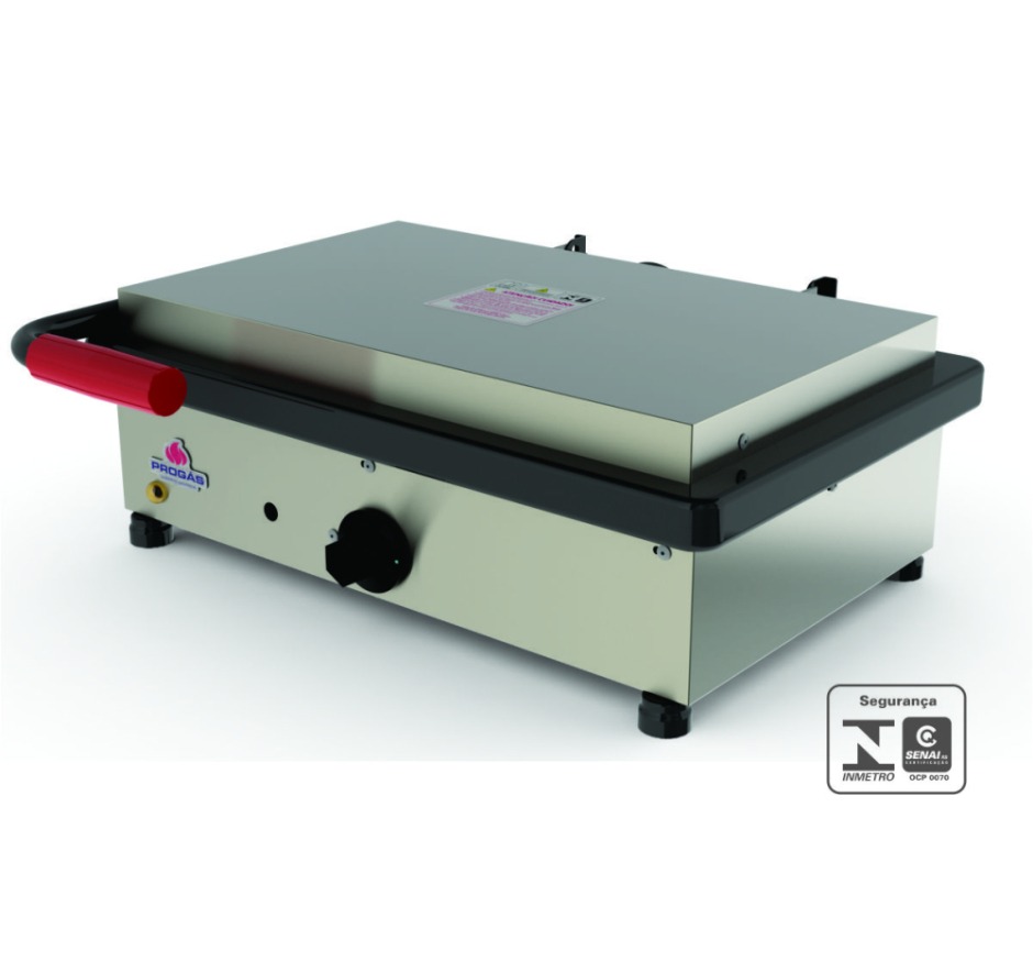 Sanduicheira Com Prensa Elétrica Progás 50cm PR-500 E New Queen 127v