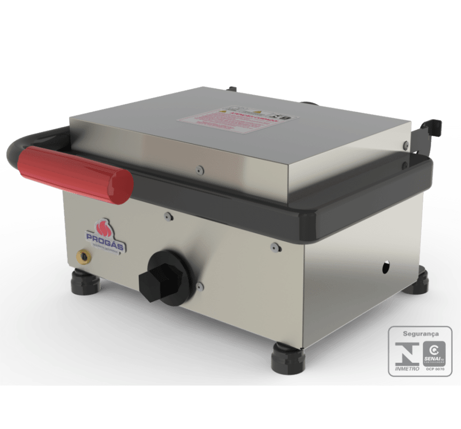 Sanduicheira Mini Grill Com Prensa Elétrica Progás PR-220E New Queen-127v