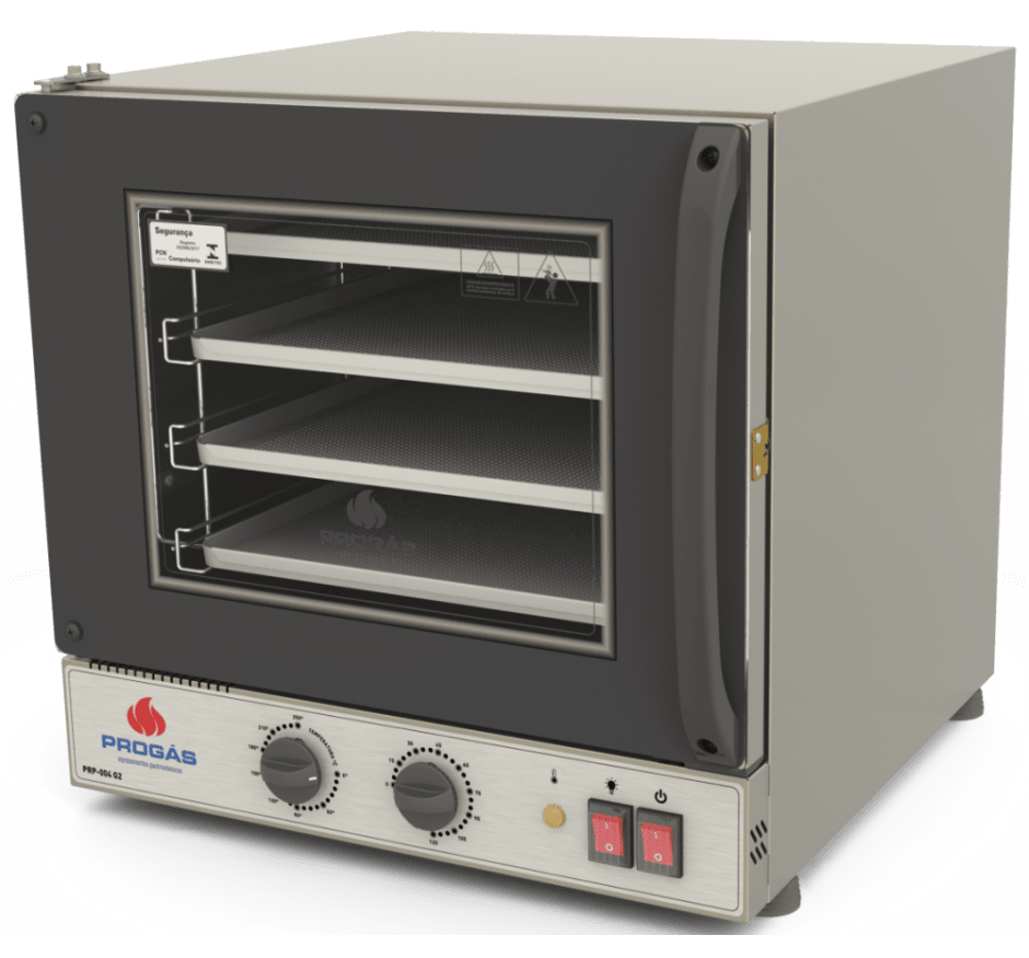 Forno Turbo Elétrico Progás Fast Oven Preto Analógico PRP-004 G2 -220v