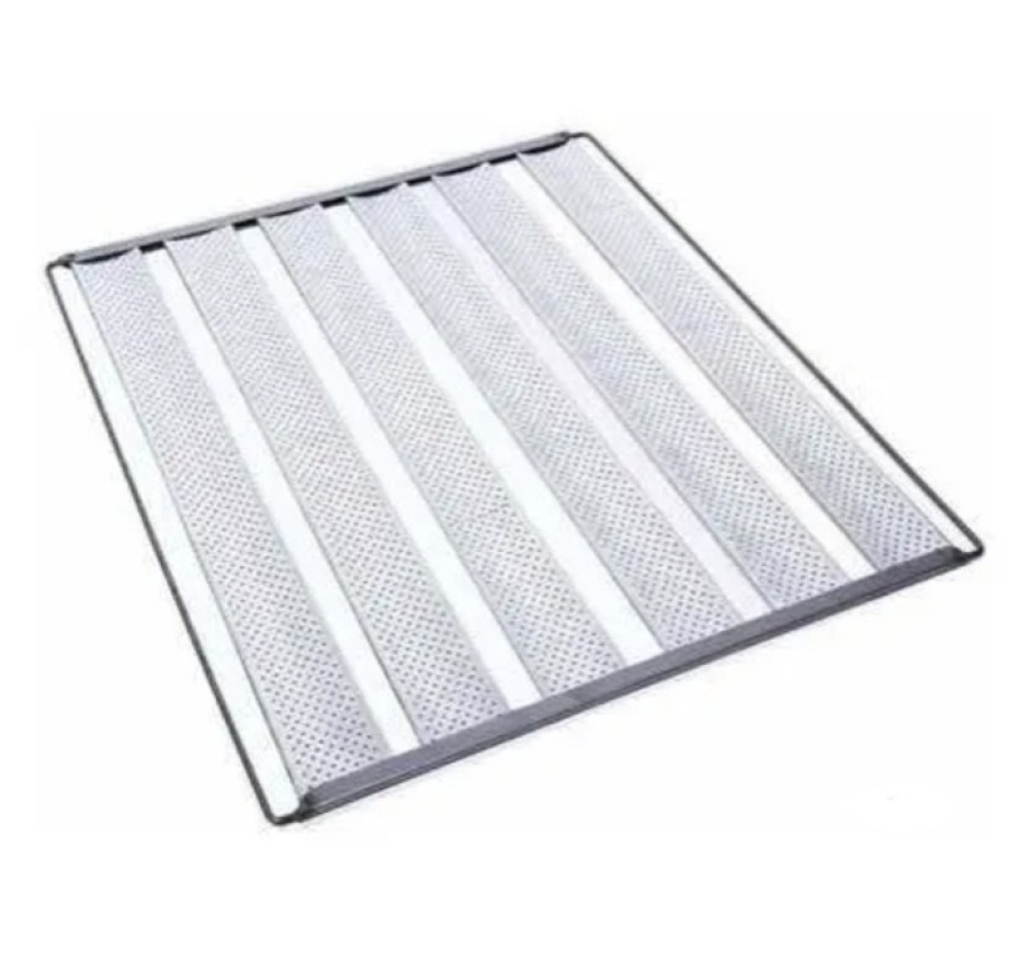 Kit Com 10 Esteiras Flandres Para Pão Francês 6 Tiras 58x70 Baronesa