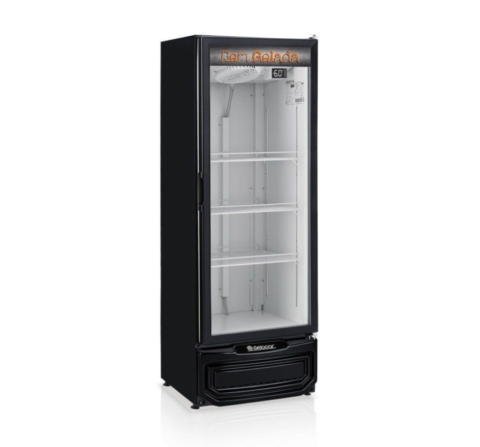 Cervejeira Gelopar 410 Litros Porta De Vidro GRBA-400PV-PR-220v