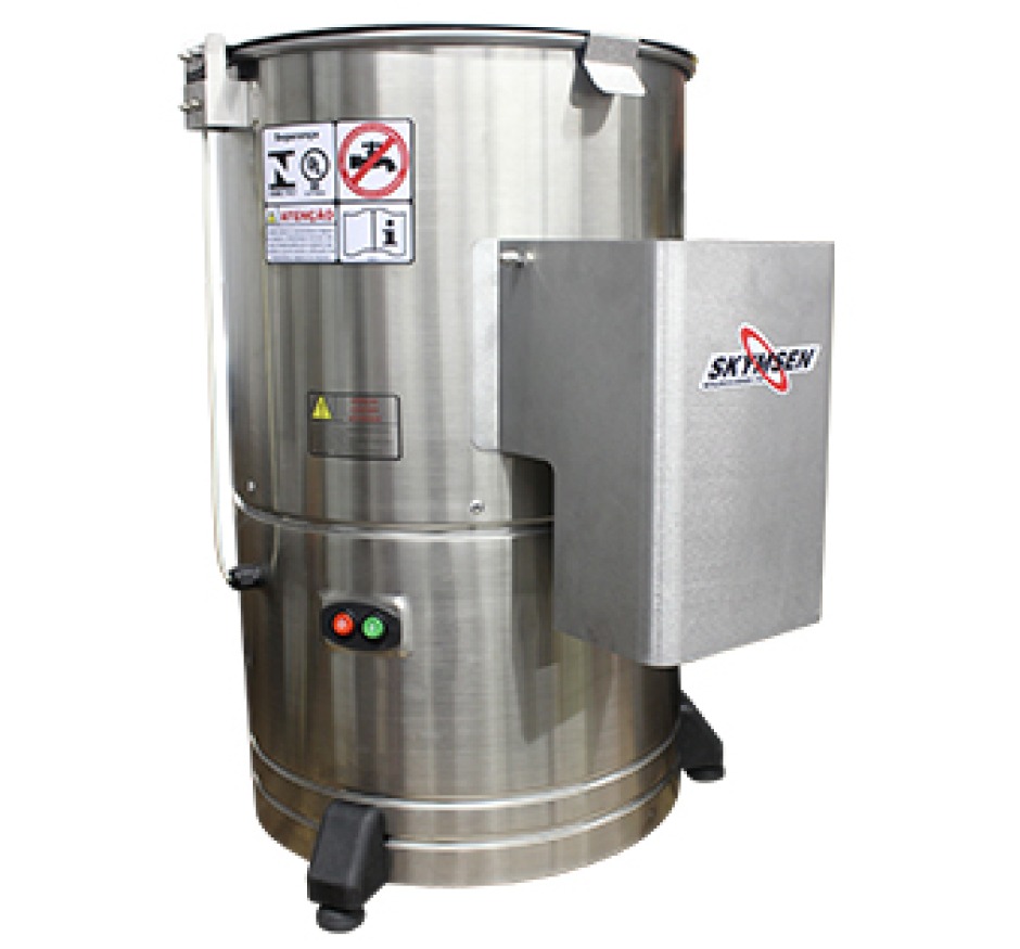 Descascador De Batata Elétrico Inox Skymsen DB 10 220v