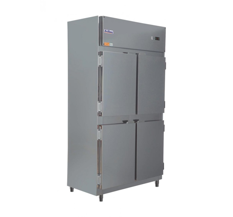 Geladeira Comercial 4 Portas Inox 700L Frilux Economic RF-064-E 127v