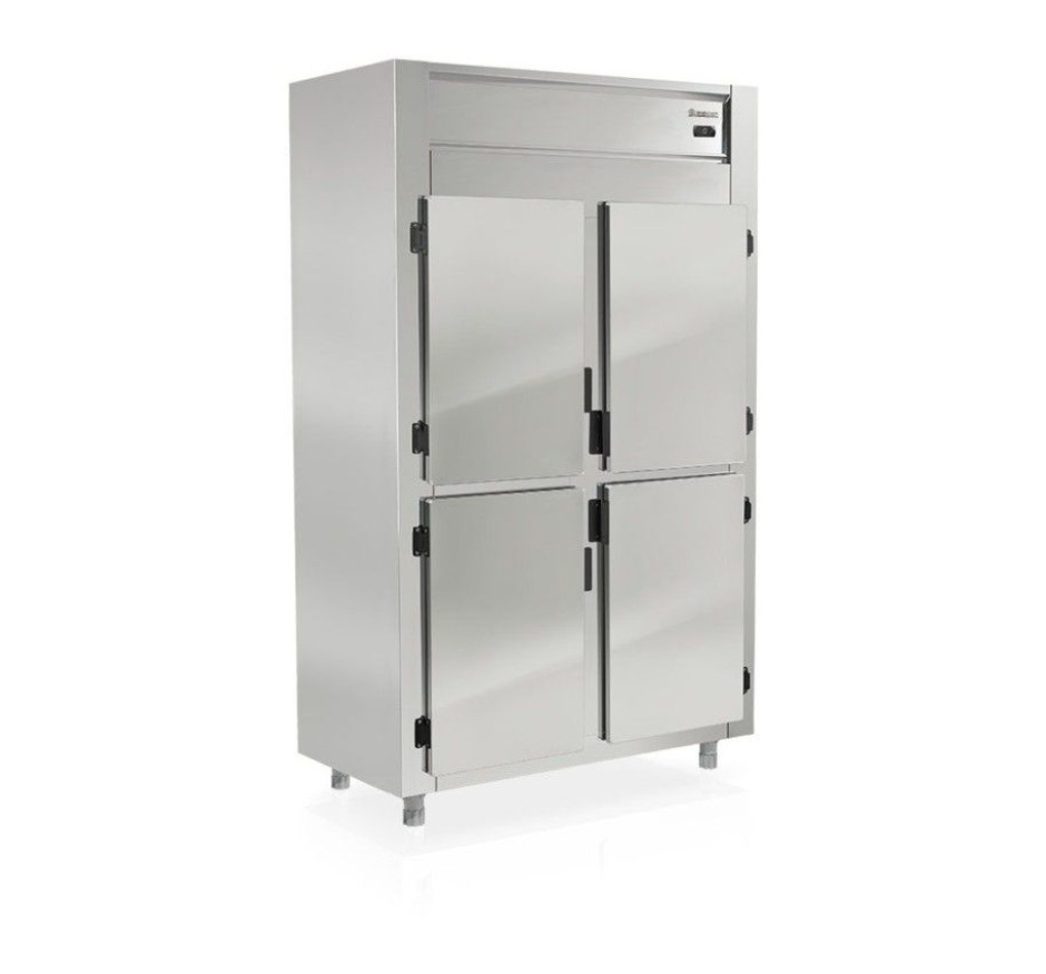 Geladeira Comercial 4 Portas Inox 1044L Gelopar GREP-4P AI 220v