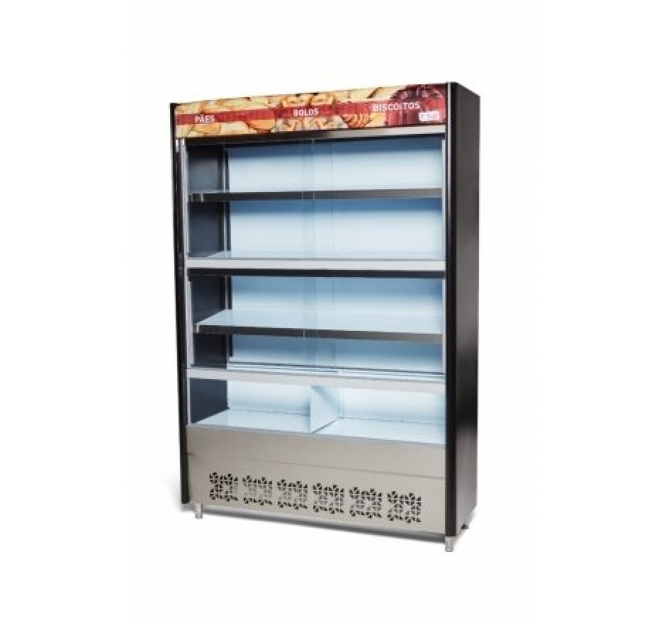 Vitrine Natural de Padaria 2,10M Polar MVAPS-210