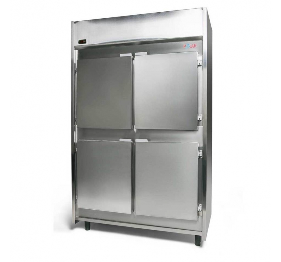 Geladeira comercial Polar 4 portas Inox  995L GCI125- 220v