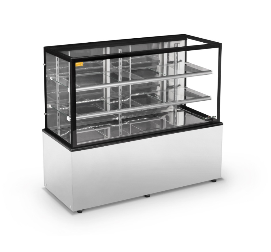 Vitrine Seca New Titanium Inox 1,50M Com Led CSNT 1500 Refrimate 220v