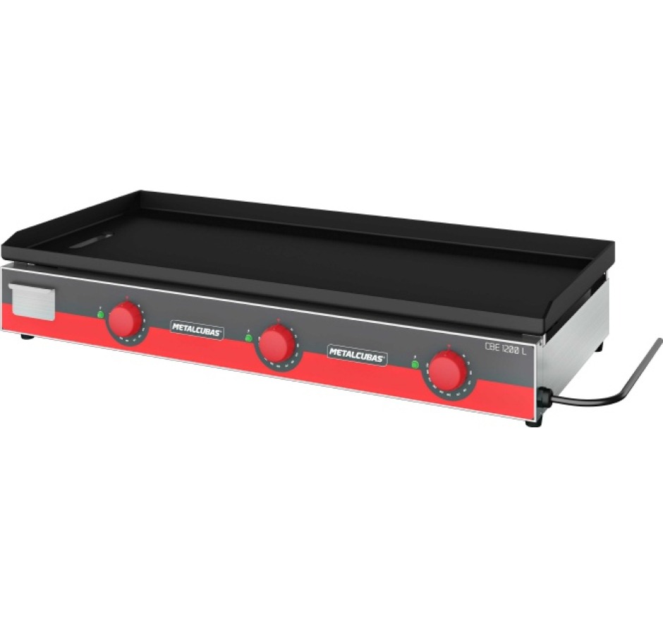 Chapa Bifeteira Elétrica 120cm Light CBE 1200 L Metalcubas 220v