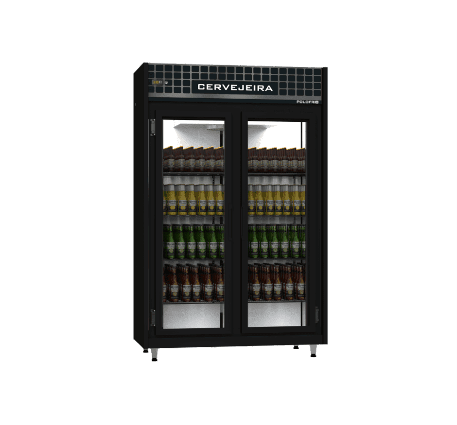 Cervejeira Comercial 02 Portas de Vidro 987L Polofrio 2415 127v