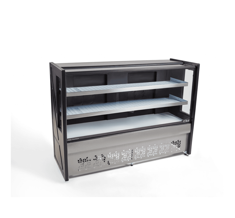Balcão Refrigerado Polar 2 Placas Frias 1,75M Preto Platinum PBR 127v