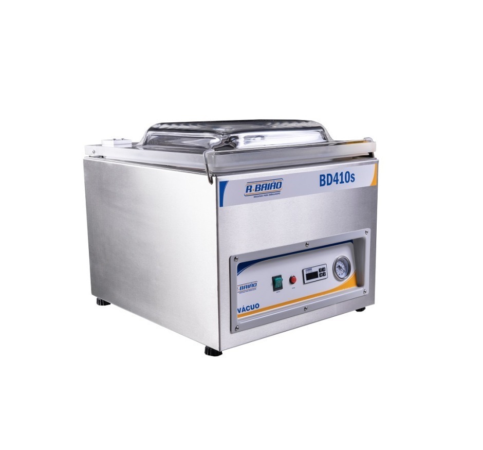 Seladora a Vácuo de Câmara de Mesa R.Baião BD410S 220v