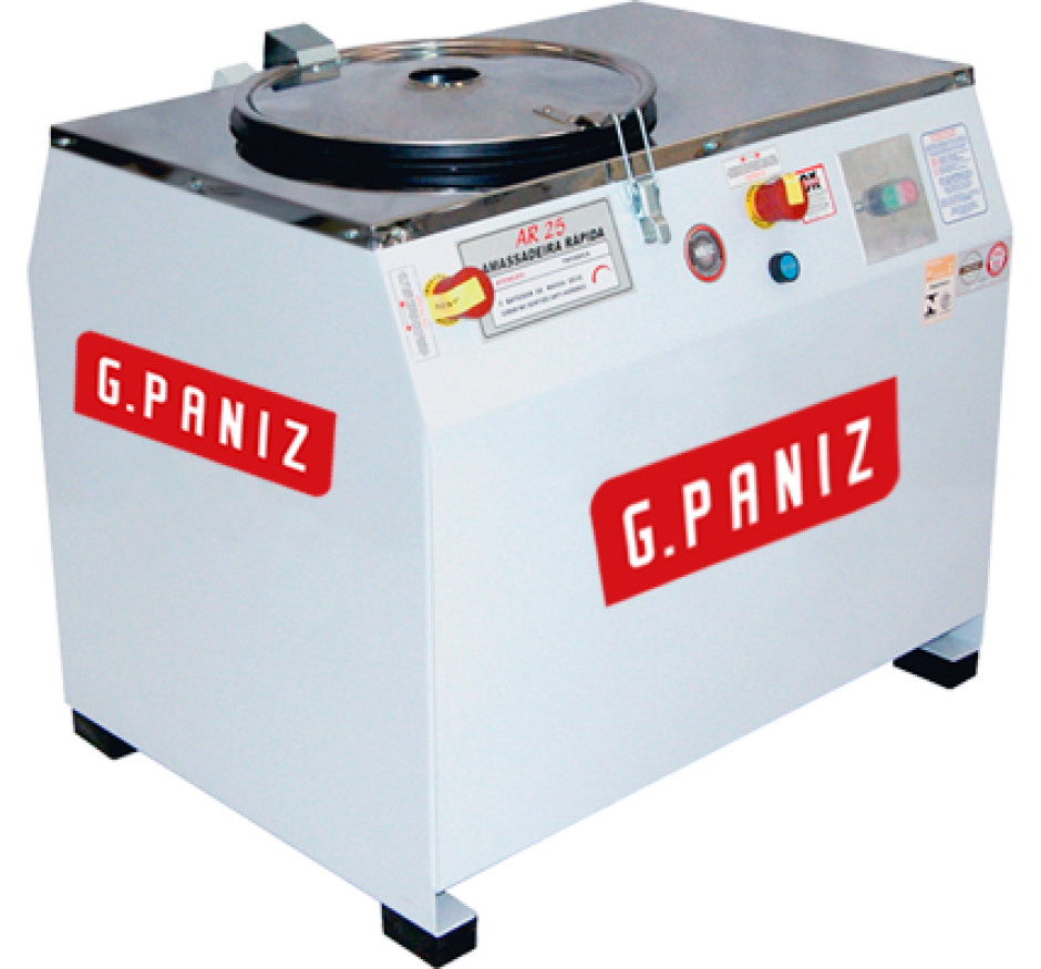 Amassadeira Rápida Trifásica 25 Kg G.Paniz Epóxi AR-25-380v