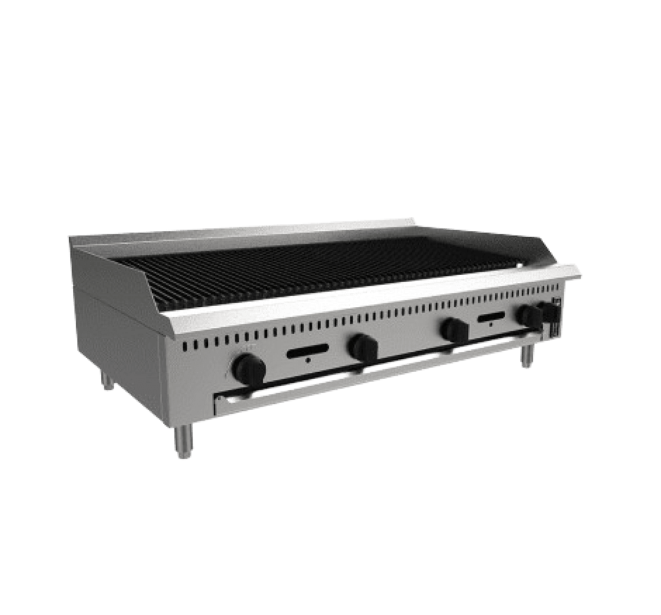 Char broiler de Mesa a gás 120cm Linha Prime Venâncio PCG120G-ME