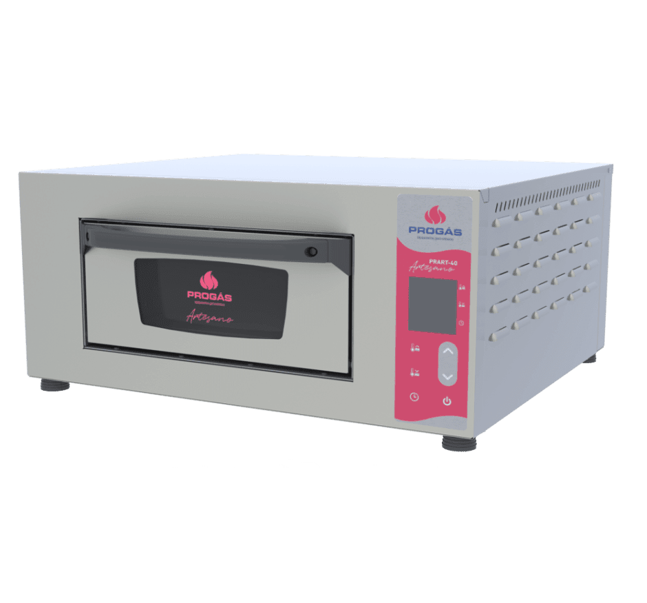 Forno Refratário Elétrico Digital Para Pizza e Pães Artesanais Progás PRART-40 220V