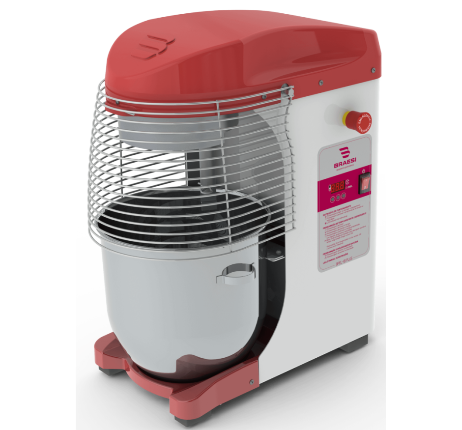 Batedeira Planetária Braesi Eletrônica 18 Litros BPEL-18 PLUS- Bivolt