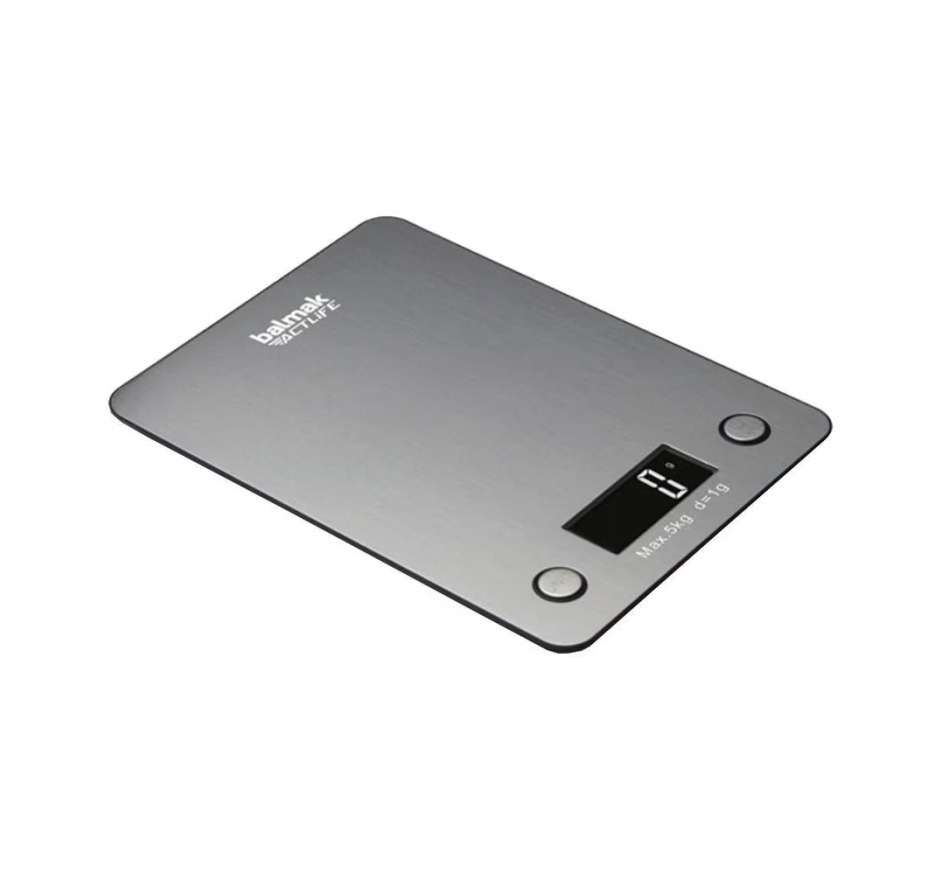 Balança Para Cozinha Inox Digital 5KG Balmak SUPERINOX-5