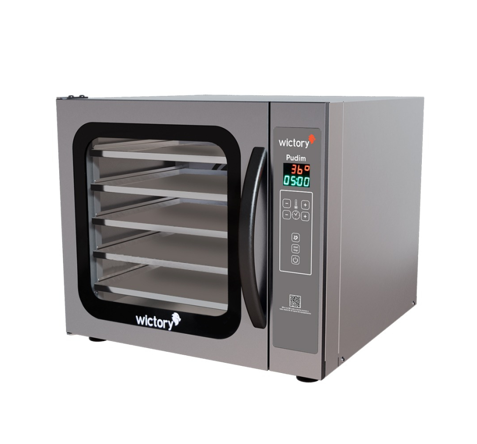 Forno Elétrico Convector Para Pudins Wictory com 5 Assadeiras WCPP-535 220V