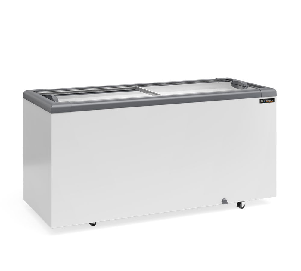 Freezer Horizontal Gelopar Tampa de Vidro 500L GHD-500 CZ 220v