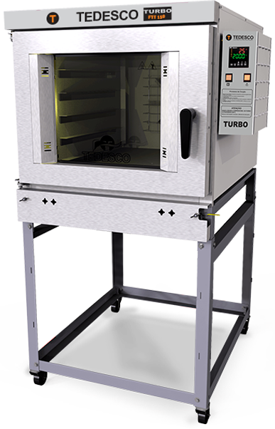 Forno Turbo Elétrico 5 Esteiras Tedesco FTT-150E Monofásico 220v