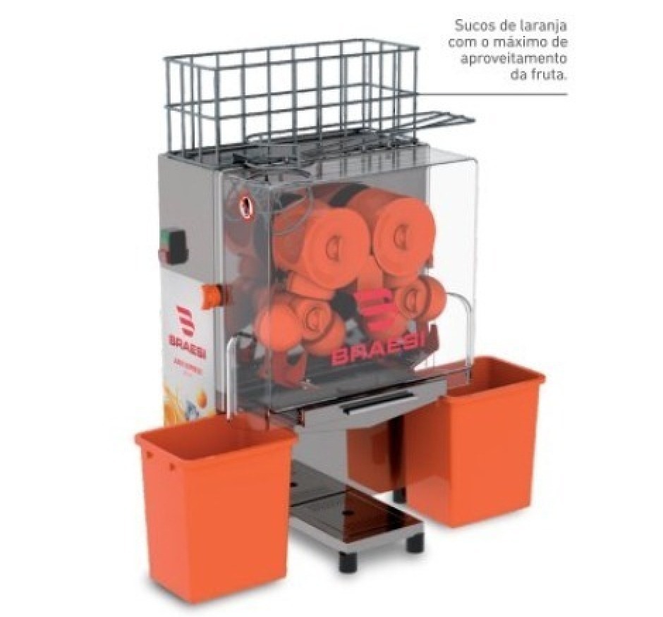 Espremedor de Laranja Automático Braesi 120W Juice Express BEL-20 220v